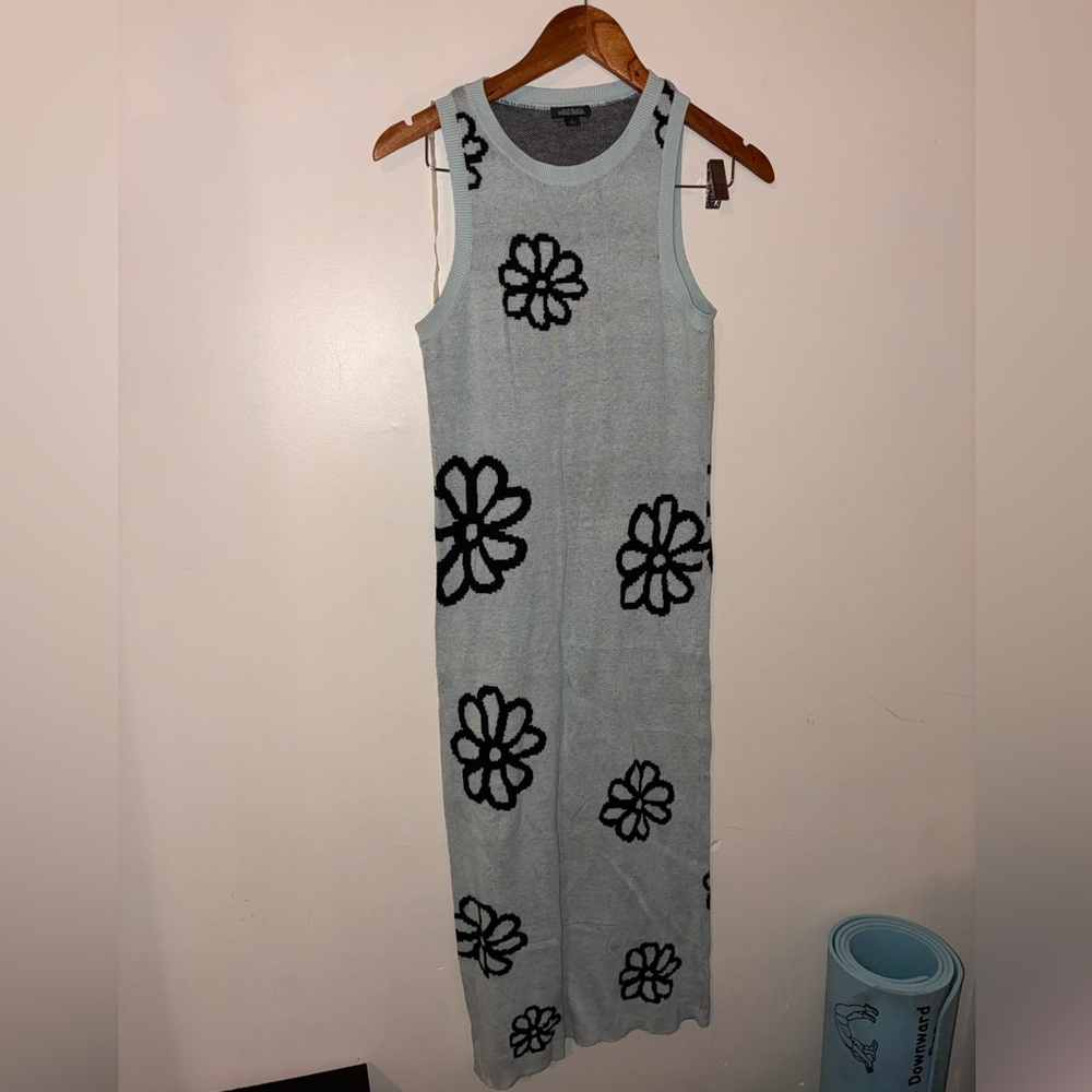 Wild Fable Target Sky Blue Lightweight Sweater-Knit Dress – Size Medium